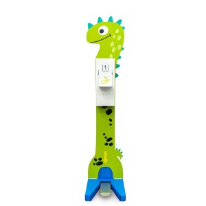 Pedal disinfectant dispenser station for children with pattern