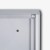 XS 6xA4 Magnetic Display Cabinet 66X61 cm with B1 Flame Retardant Certificate, Closed with a Key for Internal Use, Internal Display, Advertising Display, Information Display, Notice Board, FIREPROOF Information Board