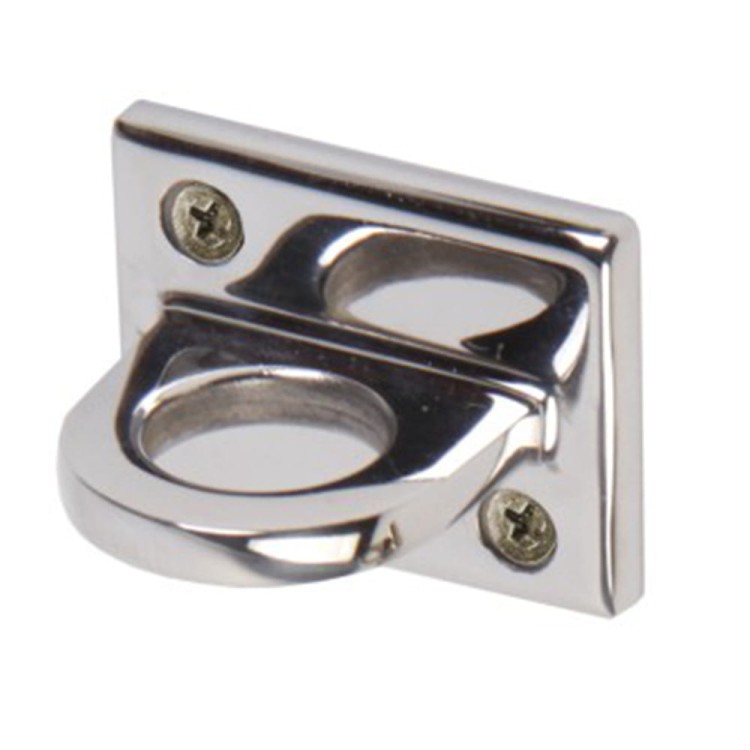 Chrome Wall Bracket for Barrier Ropes - BSR Premium
