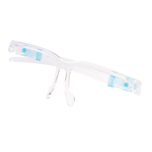 Protective Visor With Glasses Face Shield With an Eyeglass Holder Clear Plastic Nose And Mouth Guard Full Face Shield