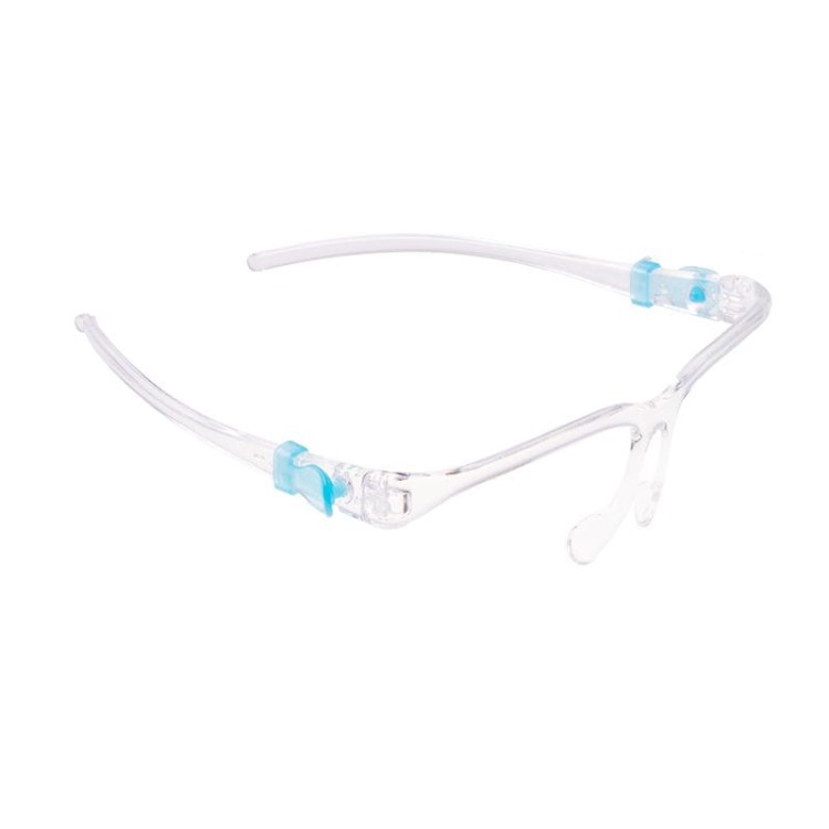 Protective Visor With Glasses Face Shield With an Eyeglass Holder Clear Plastic Nose And Mouth Guard Full Face Shield