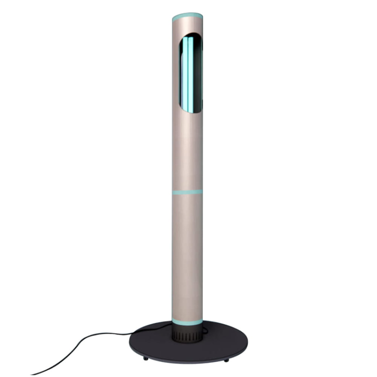 Przepływowa lampa bakteriobójcza 36F UV-C oczyszczacz dezynfekator sterylizator powietrza UV-C