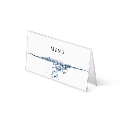 Stojak akrylowy na plakat typu A w orientacji poziomej format A3 (297 x 420 mm)