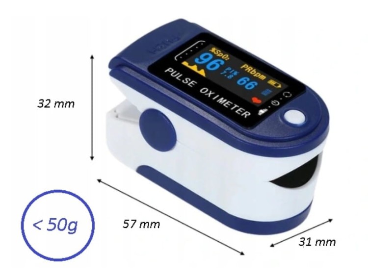 Medyczny pulsoksymetr napalcowy CONTEC CMS50D