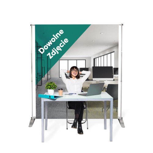 Ścianka do wideokonferencji, tło z nadrukiem dowolnego zdjęcia