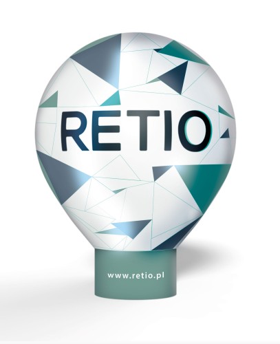 Balon reklamowy pneumatyczny 6m z nadrukiem indywidualnym - Standard