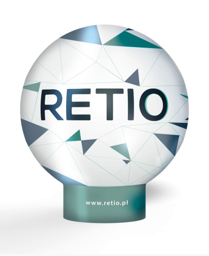 Balon reklamowy pneumatyczny 6m z nadrukiem indywidualnym - Kula