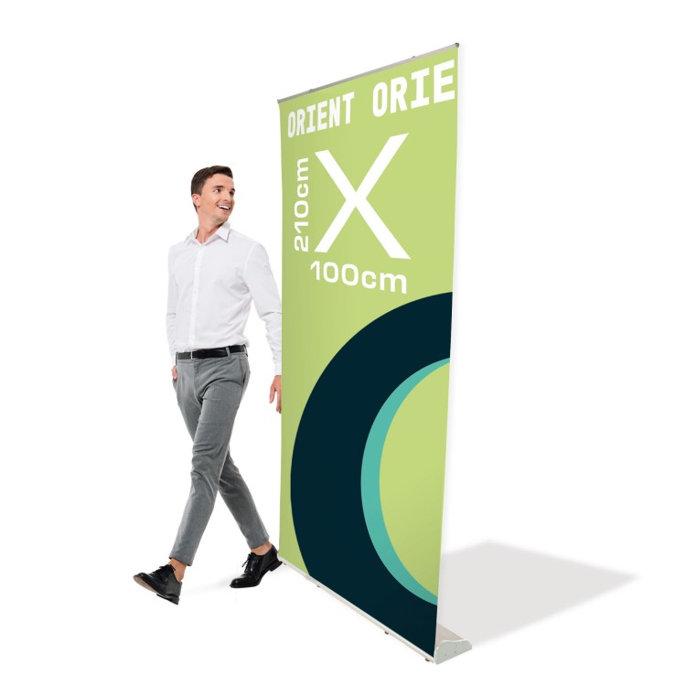 Rollup Orient 100 x 210 cm stojak reklamowy rozwijany z opcją wydruku