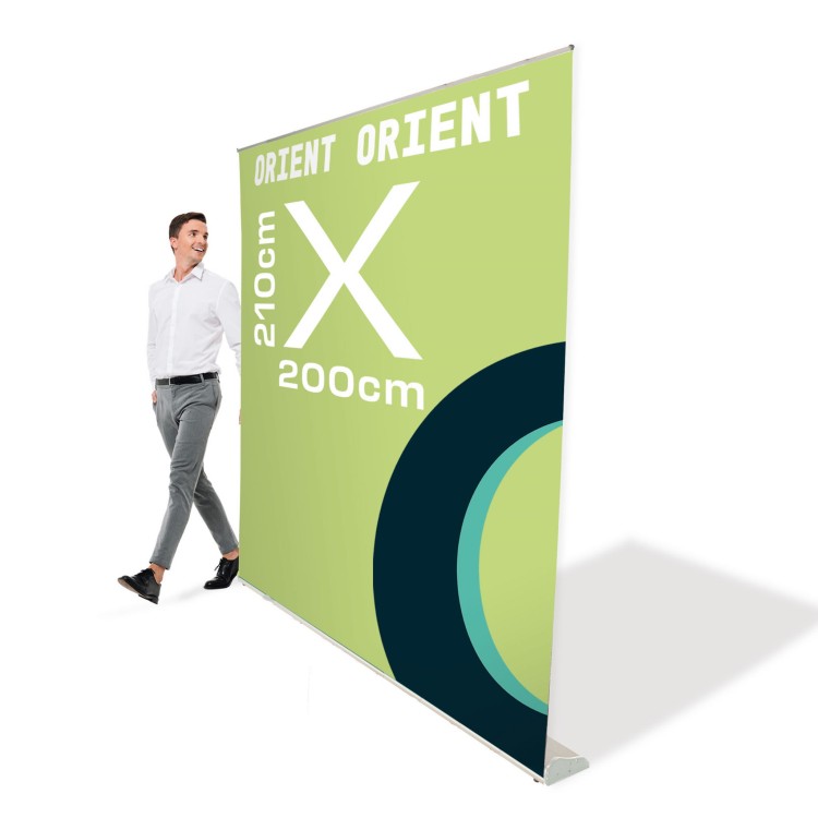 Rollup Orient 200 x 210 cm stojak reklamowy rozwijany z opcją wydruku