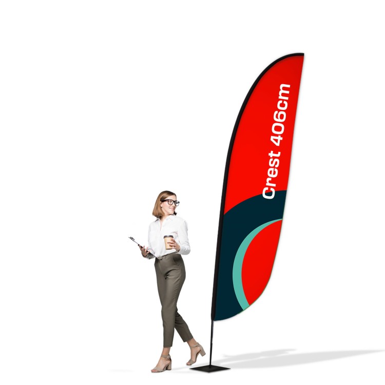 Flaga reklamowa Winder 4,06m Crest