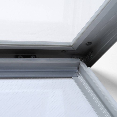 Zewnętrzna gablota ILLUMO A1 58x83 cm z podświetleniem LED zamykana na kluczyk do użytku zewnętrznego gablota zewnętrzna gablota ogłoszeniowa gablota informacyjna tablica ogłoszeń tablica informacyjna