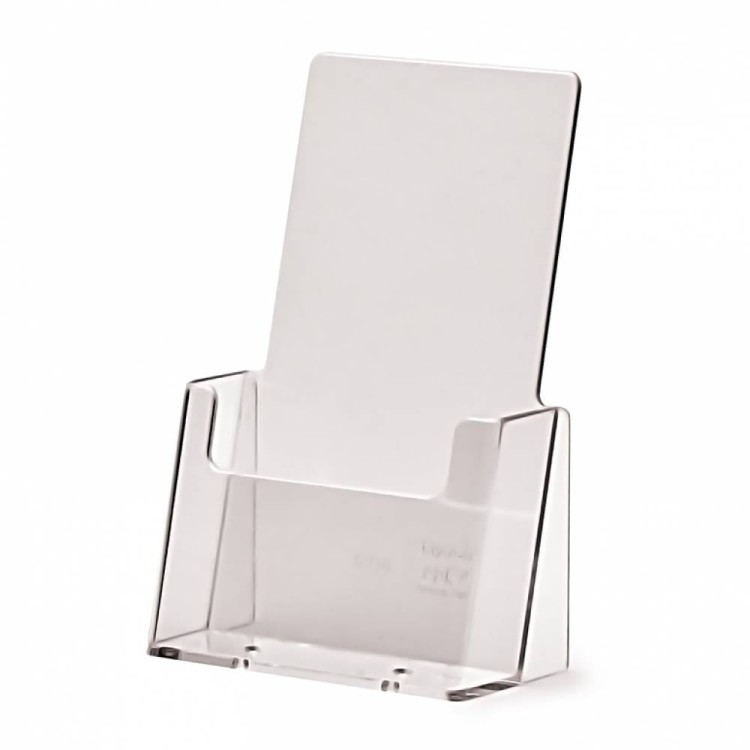 Stojak na ulotki Taymar® DL Portret odlewany stojak na zdjęcie ulotki prospekty do postawienia na stół ladę