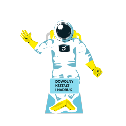 Tekturowa Postać Reklamowa z dowolnym nadrukiem oraz kształtem - 180cm