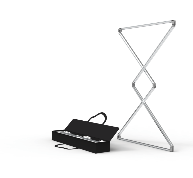 Stand prekonfigurowalny Express 120x240 cm