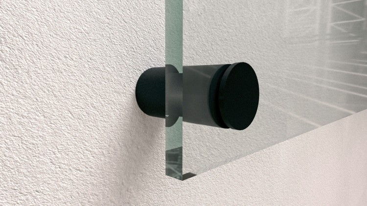 Dystans montażowy 13mm Ø Aluminium Czarny 13x13