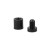 Dystans montażowy 13mm Ø Aluminium Czarny 13x25