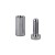 Dystans montażowy 13mm Ø Mosiądz Chrom 13x25