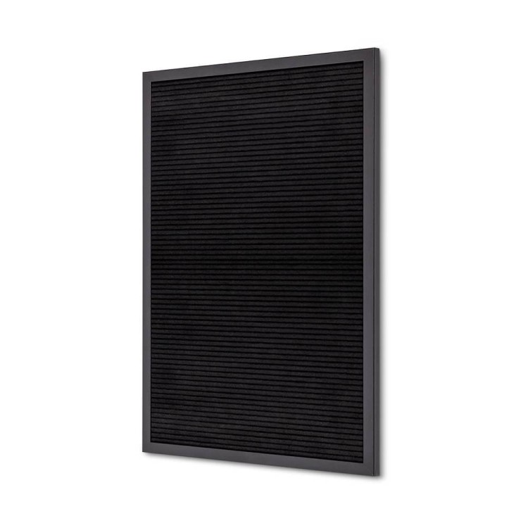 Czarna tablica literowa 40 x 60 cm do użytku wewnętrznego w zestawie z literami wewnętrzna tablica literowa ogłoszeniowa tablica informacyjna tablica ogłoszeń