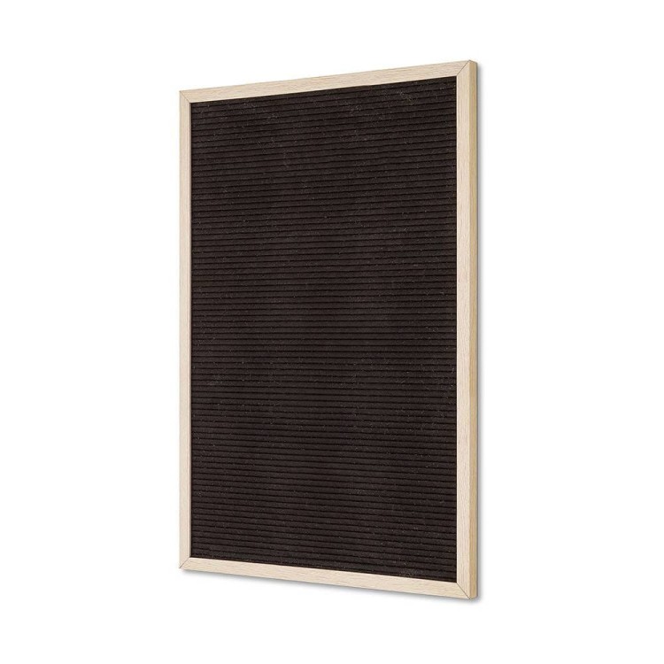 Czarna tablica literowa 40 x 60 cm do użytku wewnętrznego w zestawie z literami wewnętrzna tablica literowa ogłoszeniowa tablica informacyjna tablica ogłoszeń