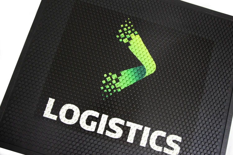 Mata podłogowa gumowa wycieraczka z logo