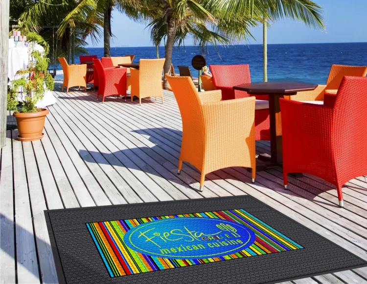 Mata podłogowa gumowa wycieraczka z logo