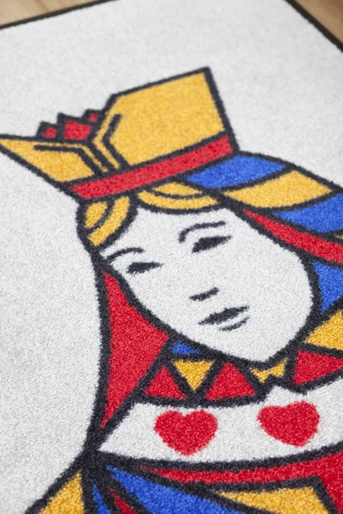 Mata podłogowa Interior Guard Brush - dywanik wycieraczka wykładzina z logo do zastosowań wewnętrznych - szczegół