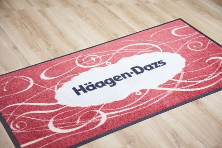 Mata podłogowa Interior Guard Brush - dywanik wycieraczka wykładzina z logo do zastosowań wewnętrznych