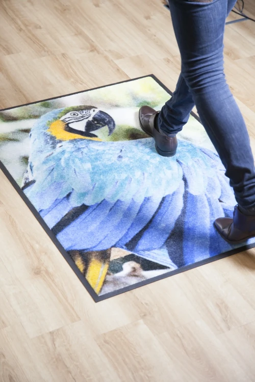 Mata podłogowa Interior Guard Brush - dywanik wycieraczka wykładzina z logo do zastosowań wewnętrznych