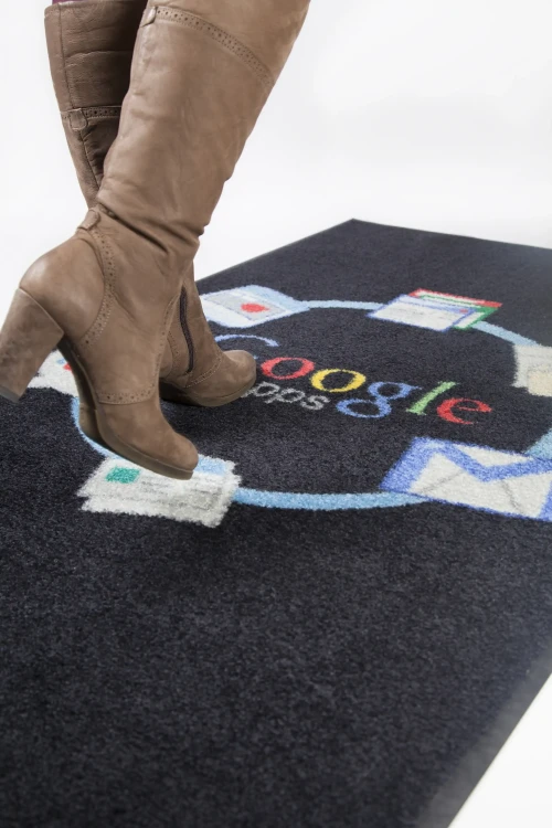 Mata podłogowa Interior Guard Brush - dywanik wycieraczka wykładzina z logo do zastosowań wewnętrznych