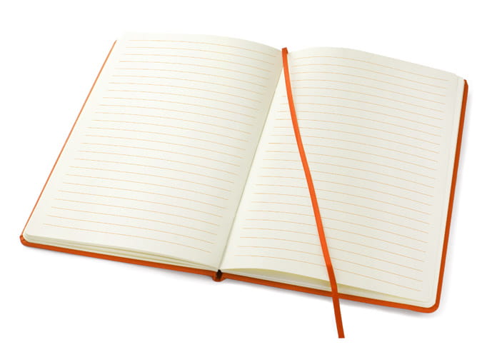 Notes VITAL A5 pomarańczowy