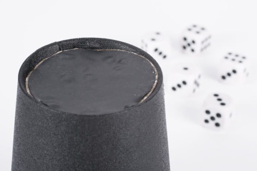 Kości do gry - II gatunek czarny