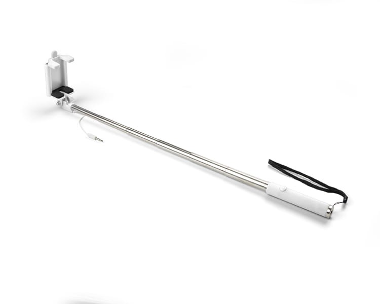 Uchwyt teleskopowy SELFIE MINI biały