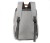 Plecak PAKKU popielaty (szary)