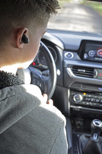 Ładowarka ze słuchawką CALLY biały