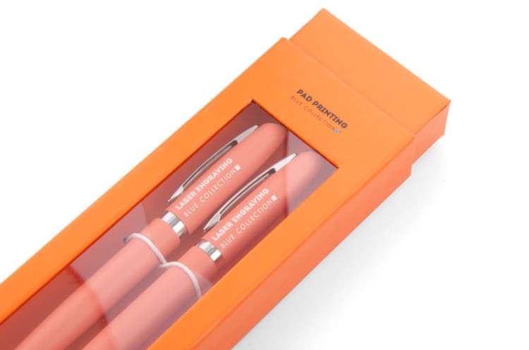 Zestaw piśmienniczy COLORADO pomarańczowy
