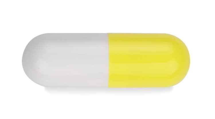 Parasol UV żółty