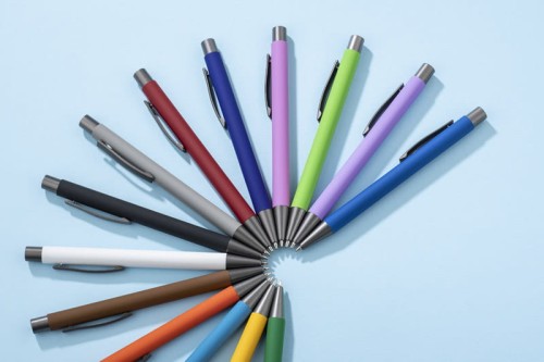 Długopis GOMA czarny wkład czarny