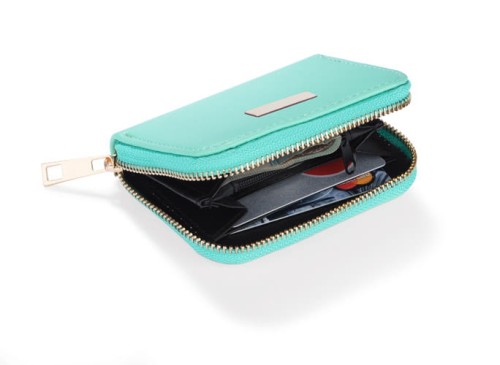 Portfel POLA seledynowy