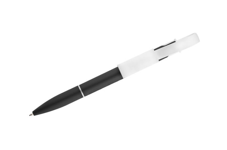 Długopis z kablem USB CHARGE czarny
