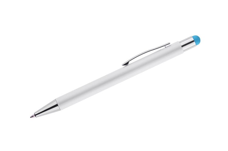 Długopis touch BIANCO błękitny