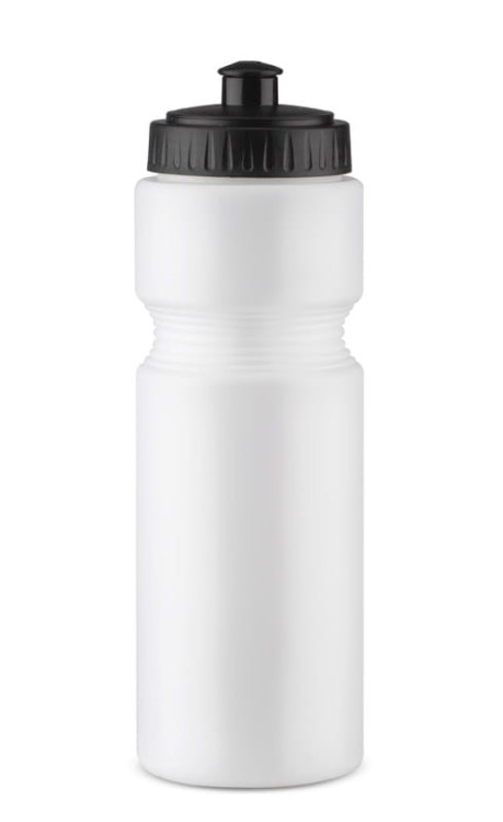Bidon rowerowy BAJK 750 ml biały