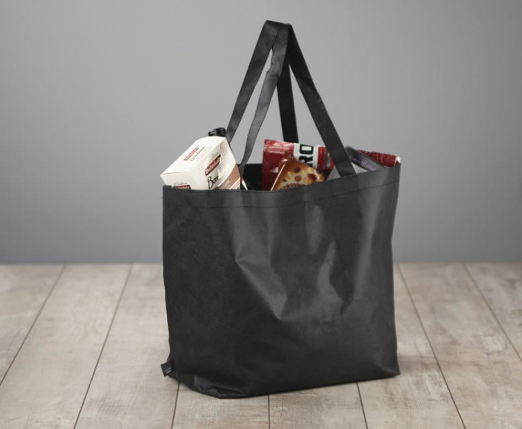 Torba na zakupy RPET TEAR czarny