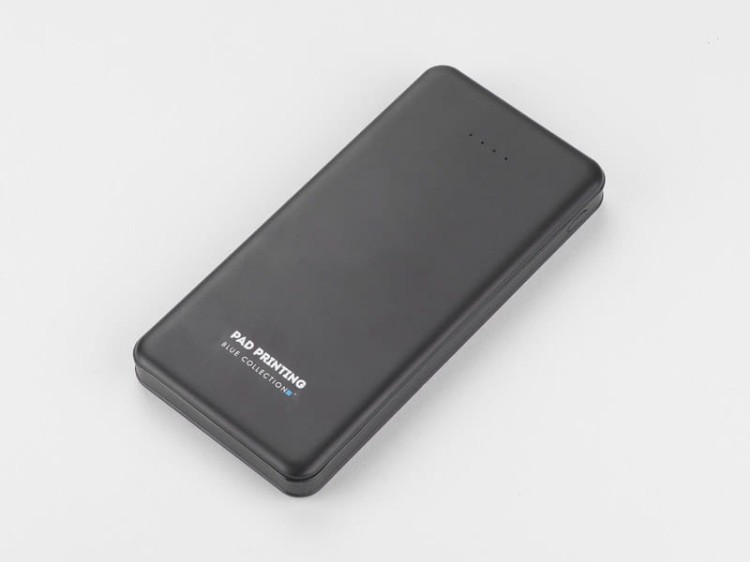 Power bank SIMPLE 10000 mAh czarny z logo