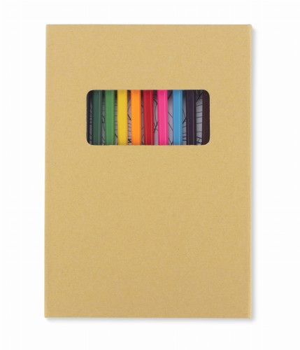 Kolorowanka z kredkami BETSO beżowy (naturalny)