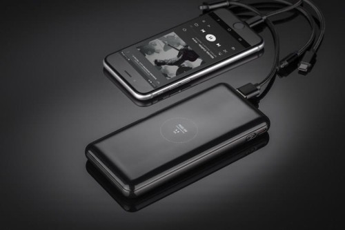Power bank FUERTE 10000 mAh 15W czarny