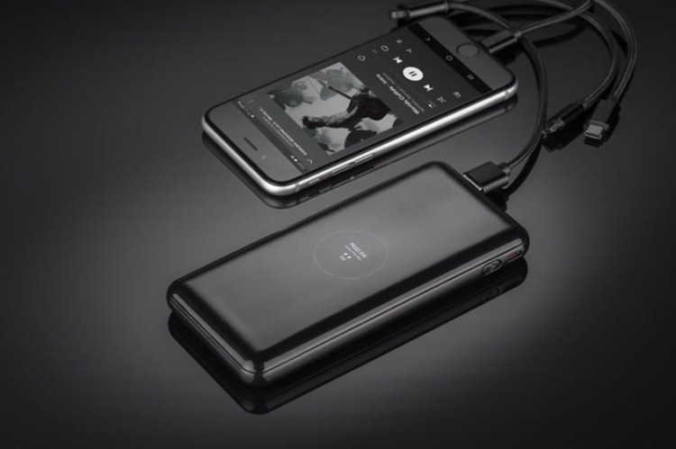 Power bank FUERTE 10000 mAh 15W czarny