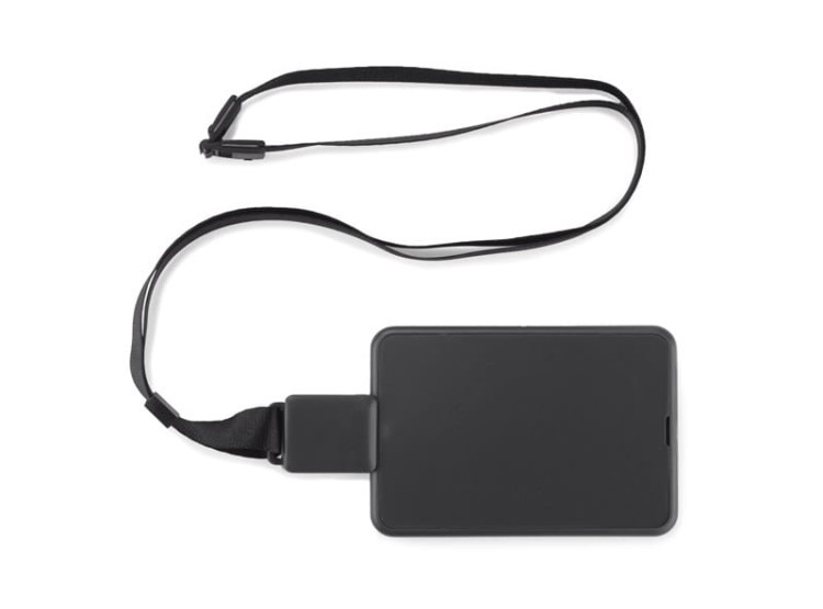 Etui na identyfikator BINO czarny