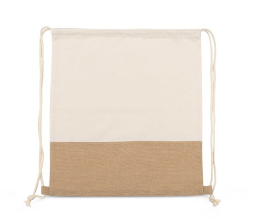 Worek bawełniany JUTIK beżowy (naturalny)