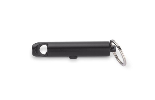 Latarka z brelokiem i otwieraczem LATARO czarny z logo