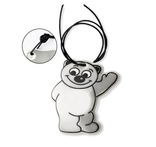 Zawieszka REF-TEDDY srebrny